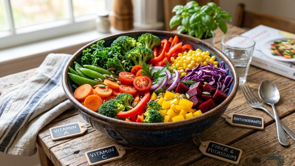 Vibrant Vegetable du Jour Nutritious mixed vegetable bowl