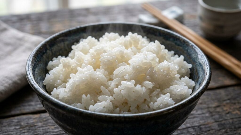 Japonica rice for perfect sushi