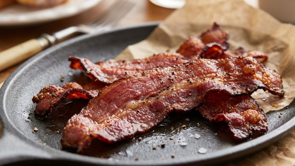 Highlighting its golden crisp edges and tender, savory flavor