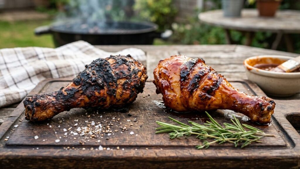 Overcooked vs perfectly cooked