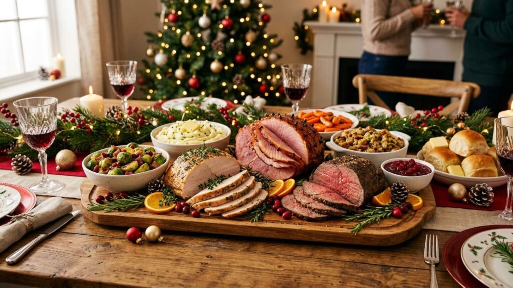 Dishes prepared for different occasions.