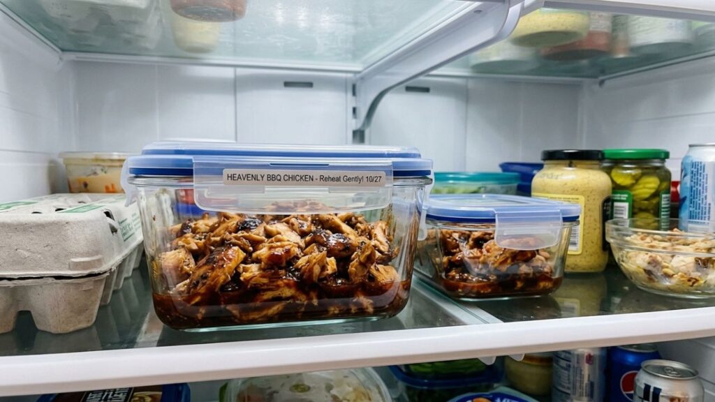 Stored in airtight containers.