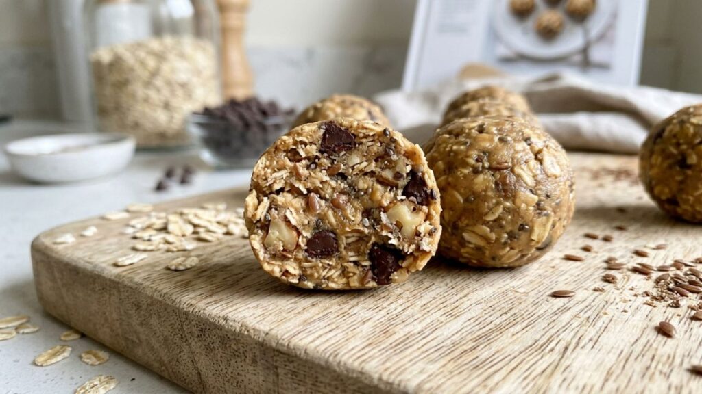 Close-up of a chewy lactation ball.