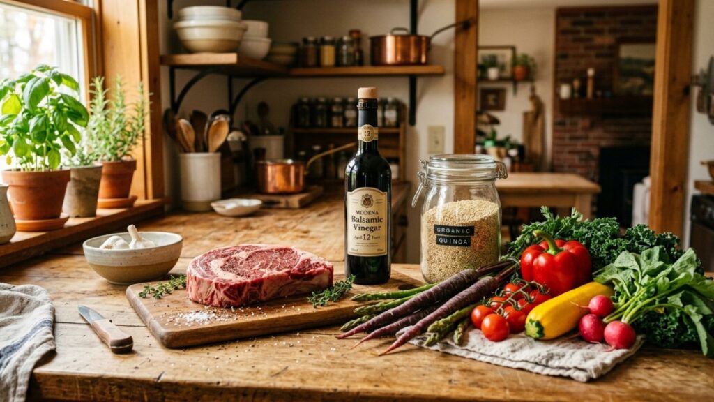 Key ingredients for recipes heartumental