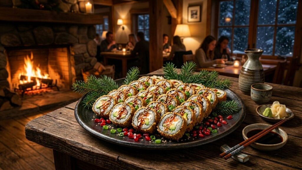 Different seasonal styles of Vegas Roll Sushi