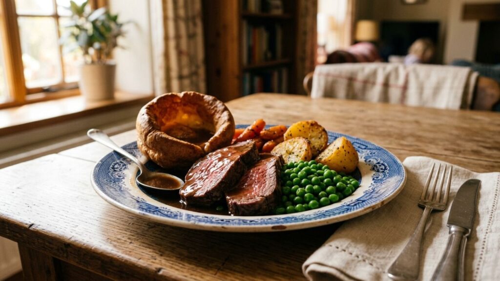 Serving recipes heartumental on a plate