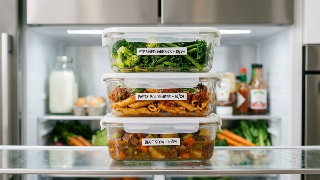 Storage and reheating