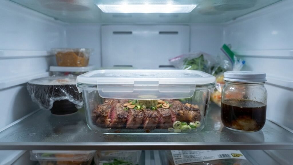Proper storage tips for leftover cooked steak