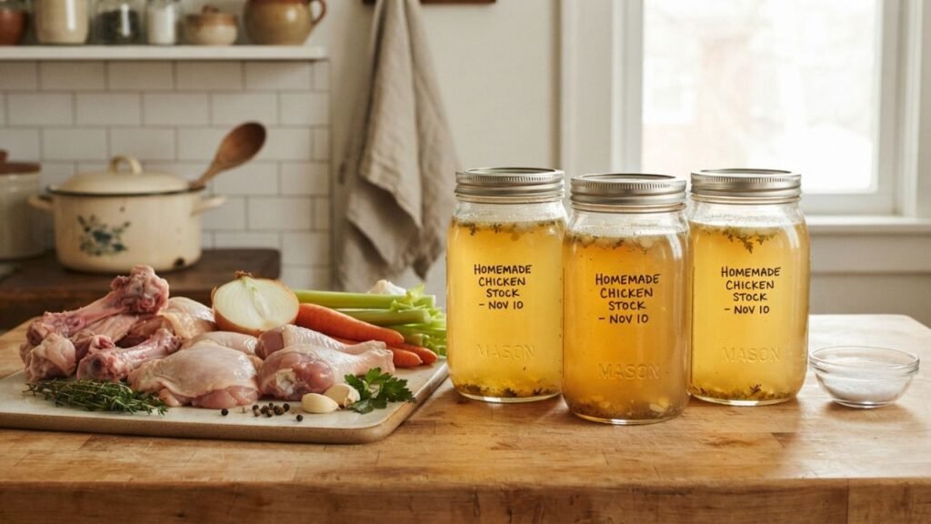 Storing and reheating homemade