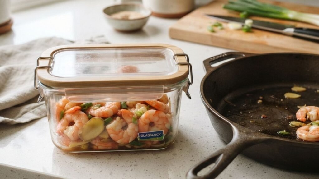 Fresh shrimp storage and reheating tips for safe serving and meal preparation